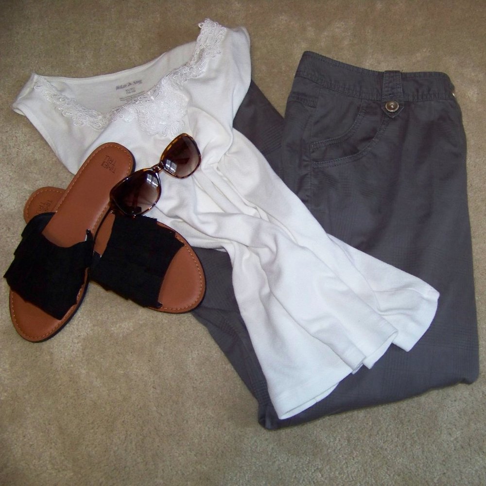 Sharagano Carpi Pants Gray Size 14